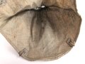 1.Weltkrieg, feldgrauer Überzug für eine Pickelhaube für Mannschaften im hessischen Infanterie Rergiment 115. Kammerstück von 1912, Hersteller aus Konstanz