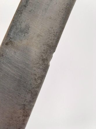 1.Weltkrieg  Grabendolch DEMAG Duisburg. Seltene Ausführungin gutem Gesamtzustand. Die Scheide Originallack, das Trageleder abgerissen