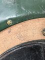 Bayern, Mannschaftshelm für Kürassiere Modell 1842 in der Trageweise bis 1864 ( Monogramm M für König Max II. ) Vor längerer Zeit gereinigtes Stück, das Innenfutter fehlt, sonst guter Gesamtzustand