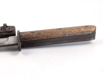 Österreich 1. Weltkrieg, Grabendolch, Kampfmesser Modell 1917. Getragenes Stück, gereinigt