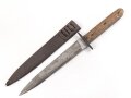 Österreich 1. Weltkrieg, Grabendolch, Kampfmesser Modell 1917. Getragenes Stück, gereinigt