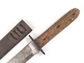 Österreich 1. Weltkrieg, Grabendolch, Kampfmesser Modell 1917. Getragenes Stück, gereinigt