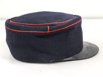 Frankreich, Käppi für Mannschaften Modell 1884. ungereinigt