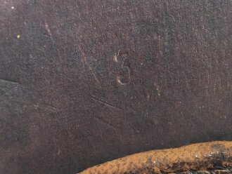 Frankreich, Käppi für Mannschaften Modell 1884. ungereinigt