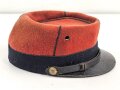 Frankreich, Käppi für Mannschaften Modell 1884. ungereinigt