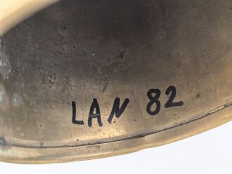 Zaristisches Russland, Signalhorn aus Messing in gutem Gesamtzustand, Länge etwa 45cm