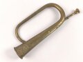 Zaristisches Russland, Signalhorn aus Messing in gutem Gesamtzustand, Länge etwa 45cm