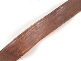 NSDAP Bandolier für einen Fahnenträger einer Ortsgruppenfahne. Hersteller RZM L2/ 2601/39.  Getragenes Stück, ungereinigt