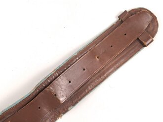 NSDAP Bandolier für einen Fahnenträger einer Ortsgruppenfahne. Hersteller RZM L2/ 2601/39.  Getragenes Stück, ungereinigt