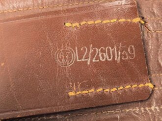 NSDAP Bandolier für einen Fahnenträger einer Ortsgruppenfahne. Hersteller RZM L2/ 2601/39.  Getragenes Stück, ungereinigt