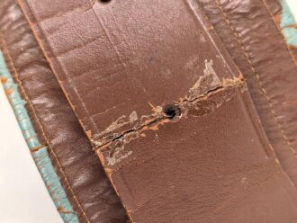 NSDAP Bandolier für einen Fahnenträger einer Ortsgruppenfahne. Hersteller RZM L2/ 2601/39.  Getragenes Stück, ungereinigt