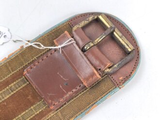 NSDAP Bandolier für einen Fahnenträger einer Ortsgruppenfahne. Hersteller RZM L2/ 2601/39.  Getragenes Stück, ungereinigt