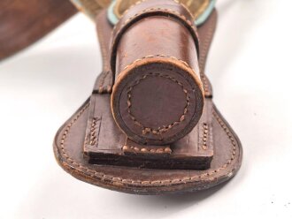 NSDAP Bandolier für einen Fahnenträger einer Ortsgruppenfahne. Hersteller RZM L2/ 2601/39.  Getragenes Stück, ungereinigt