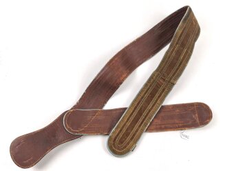 NSDAP Bandolier für einen Fahnenträger einer Ortsgruppenfahne. Hersteller RZM L2/ 2601/39.  Getragenes Stück, ungereinigt
