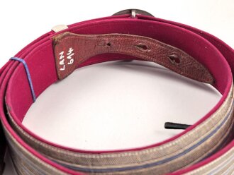 Bayern, Paradebandolier für Offiziere der Kavallerie. Ungetragenes, farbfrisches Stück