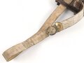 Bayern, Kartuschkasten mit Bandolier für Mannschaften der Artillerie. Kammerstück von 1902/ 1907 in sehr gutem Zustand.