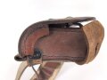 Bayern, Kartuschkasten mit Bandolier für Mannschaften der Artillerie. Kammerstück von 1902/ 1907 in sehr gutem Zustand.