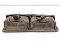 Magazintasche Wehrmacht für K43 Magazine. Gelbes Ersatzmaterial. Deutlich getragenes, ungereinigtes Stück