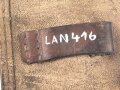 Magazintasche Wehrmacht für K43 Magazine. Gelbes Ersatzmaterial. Deutlich getragenes, ungereinigtes Stück