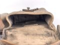 Magazintasche Wehrmacht für K43 Magazine. Gelbes Ersatzmaterial. Deutlich getragenes, ungereinigtes Stück