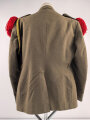 Frankreich Fremdenlegion, Uniformjacke von 1977 eines Angehörigen des 13. Regiments. Der Brustanhänger von Drago, alle Effekten zugehörig , guter Gesamtzustand