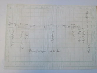 Militärkarten-Set mit Lageberichten, 1941, Polen Greifenberg, Rückseiten ebenfalls bedruckt