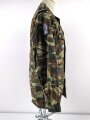 Frankreich, Tarnfeldbluse Modell 1947 eines Angehörigen der 11.Fallschirmjägerbrigade . Brustanhänger des 1. Fallschirmjägerregiments von DRAGO . Mit hoher wahrscheinlichkein so zusammengehörig, guter Gesamtzustand