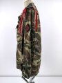 Frankreich, Tarnfeldbluse Modell 1947 eines Angehörigen der 11.Fallschirmjägerbrigade . Brustanhänger des 1. Fallschirmjägerregiments von DRAGO . Mit hoher wahrscheinlichkein so zusammengehörig, guter Gesamtzustand