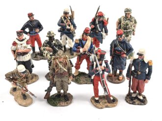 Frankreich Fremdenlegion, zwölf Zinnfiguren je etwa...