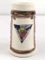 Frankreich Fremdenlegion, Erinnerungskrug vermutlich Keramik, Höhe knapp 15cm. Gebraucht