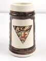Frankreich Fremdenlegion, Erinnerungskrug vermutlich Keramik, Höhe knapp 15cm. Gebraucht