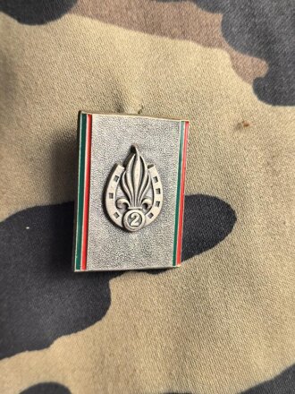 Frankreich Fremdenlegion, Tarnjacke und Hose eines Angehörigen der Feldgendarmerie. Ungereinigt