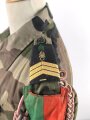 Frankreich Fremdenlegion, Tarnjacke und Hose eines Angehörigen der Feldgendarmerie. Ungereinigt