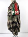 Frankreich Fremdenlegion, Tarnjacke und Hose eines Angehörigen der Feldgendarmerie. Ungereinigt