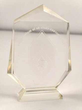 Frankreich Fremdenlegion, Erinnerungsgegenstand aus Glas...