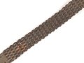 Frankreich , Lederkoppel Modell 1903. Vorschriftsmäßiges Stück mit 11 Lochreihen. Aufwenig bearbeitetes Stück, Gesamtlänge 105cm, ungereinigt