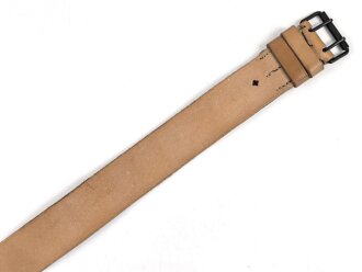 Frankreich Fremdenlegion, Lederkoppel ähnlich dem Modell 1903. Guter Zustand, Gesamtlänge 106cm