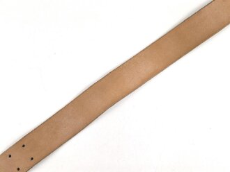 Frankreich Fremdenlegion, Lederkoppel ähnlich dem Modell 1903. Guter Zustand, Gesamtlänge 106cm