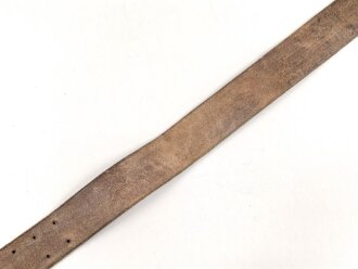 Frankreich Fremdenlegion, Lederkoppel ähnlich dem Modell 1903. Guter Zustand, Gesamtlänge 106cm