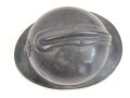 Frankreich 1. Weltkrieg, Stahlhelm Adrian Modell 1915 für Infanterie. Originallack, Innenfutter und Kinnriemen fehlen