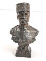 Frankreich, bronzierte Spritzgußfigur Marschall Philippe Patain. Höhe ca 16cm, beschädigtes Stück