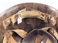 Frankreich, Innenhelm zum Stahlhelm M51. Originallack