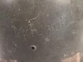 Frankreich, Innenhelm zum Stahlhelm M51. Originallack