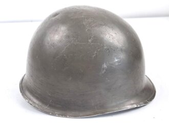 Frankreich, Stahlhelmglocke  M51. Originallack