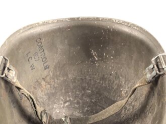 Frankreich, Stahlhelmglocke  M51. Originallack