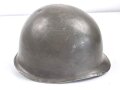 Frankreich, Stahlhelmglocke  M51. Originallack