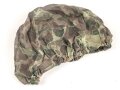 Frankreich Fremdenlegion, Stahlhelm " Tarnnetz" gefertigt aus U.S. Marinecorps Mückenschleiern aus dem 2. Weltkrieg. Getragen