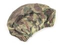 Frankreich Fremdenlegion, Stahlhelm " Tarnnetz" gefertigt aus U.S. Marinecorps Mückenschleiern aus dem 2. Weltkrieg. Getragen