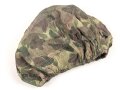 Frankreich Fremdenlegion, Stahlhelm " Tarnnetz" gefertigt aus U.S. Marinecorps Mückenschleiern aus dem 2. Weltkrieg. Getragen