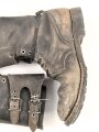 Frankreich, Armee und  Fremdenlegion Kampfstiefel, ähnlich dem amerikanischen Modell aus dem 2. Weltkrieg, so unter anderem in Indochina getragen. Ungereinigtes Paar, Sohlenlänge etwa 32cm
